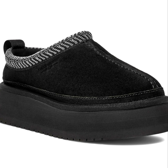 UGG Shoes - New Koolaburra By UGG Buree Platform Slipper Black Leather